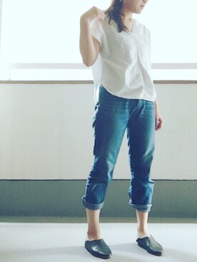 ゆかりさん（レディース・160cm）の秋コーディネート