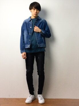 「フェリシモキッズ（フェリシモキッズ）のアイテム」を使った、ryoさん（メンズ・178cm）の春コーディネート