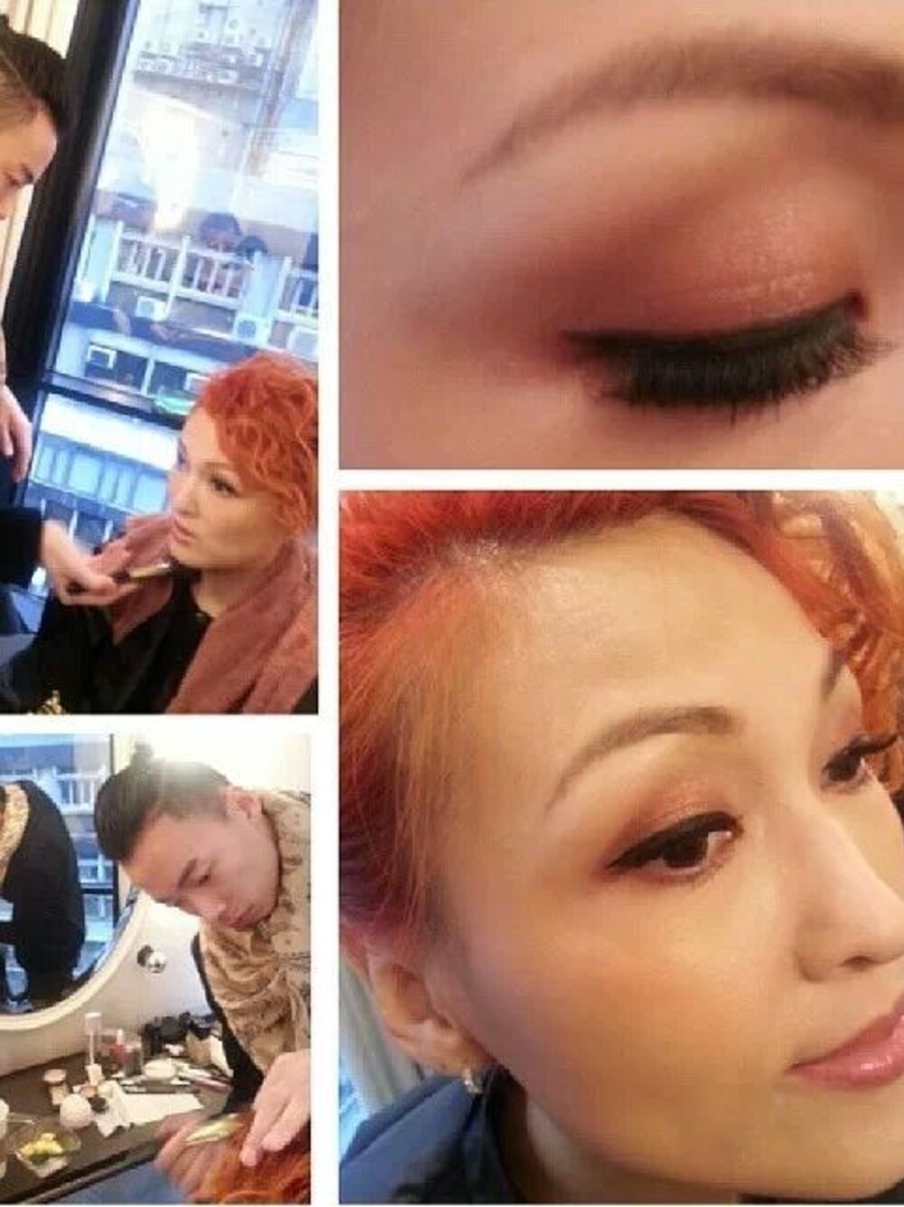 「Amanda Lee ( Famous HK singer )

Make up by Steve Wong（その他、ゴールド系）」を使った、Steve Wong 史堤夫 · 王さん（メンズ・178cm）の夏コーディネートの1枚目の写真