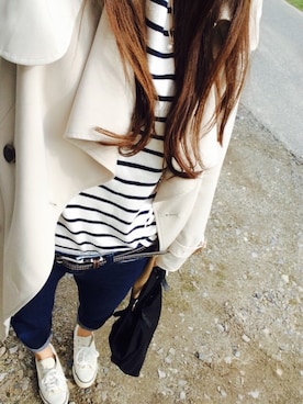 CHISAKIさん（レディース・165cm）の春コーディネート