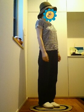 七さん(レディース・159cm)の夏コーディネート
