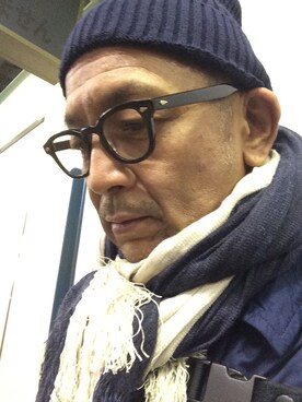 「RRL（ダブル アール エル）のアイテム（パンツ）」を使った、中野英雄さん（メンズ・170cm）の春コーディネート