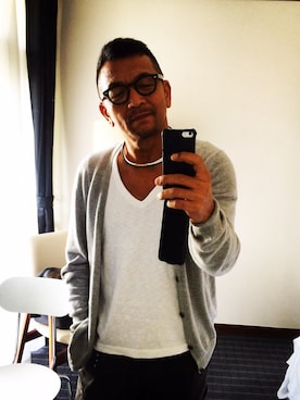 中野英雄さん（メンズ・170cm）の夏コーディネート