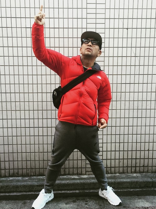 中野英雄 The North Faceのダウンジャケット コートを使ったコーディネート Wear