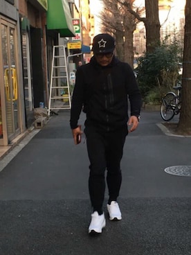 中野英雄さん(メンズ・170cm)の春コーディネート