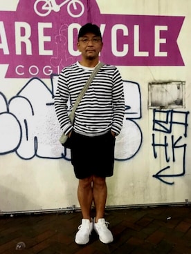 中野英雄さん(メンズ・170cm)の秋コーディネート