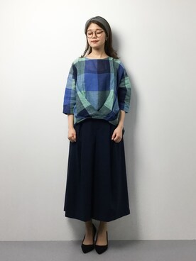 「KIKKA THE DIARY OF（キッカ　ザ　ダイアリー　オブ）のアイテム」を使った、ちゅんさん（レディース・163cm）の夏コーディネート