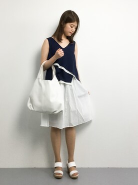 ちゅんさん(レディース・163cm)の夏コーディネート