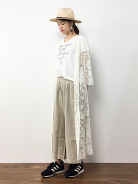 ちゅんさん(レディース・163cm)の夏コーディネート