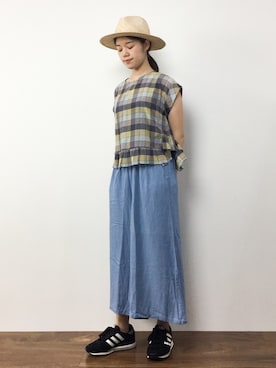 ちゅんさん（レディース・163cm）の夏コーディネート