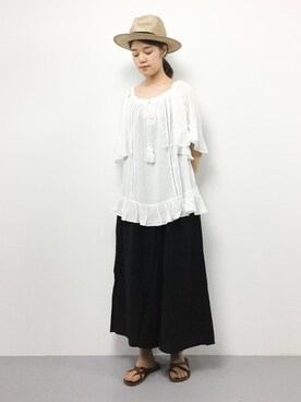 ちゅんさん(レディース・163cm)の夏コーディネート