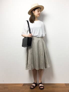 ちゅんさん（レディース・163cm）の夏コーディネート