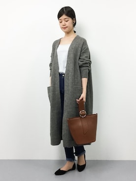 「LOSICARIE（ロシカリエ）のアイテム」を使った、ちゅんさん（レディース・163cm）の夏コーディネート