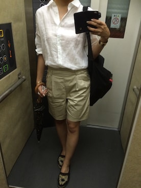 「I.D.E.A international（イデアインターナショナル）のアイテム」を使った、terashi---さん（レディース・161cm）の夏コーディネート