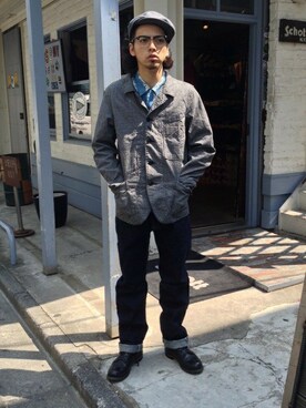 yamazakiさん（メンズ・170cm）の春コーディネート