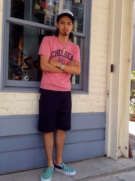 yamazakiさん（メンズ・170cm）の夏コーディネート