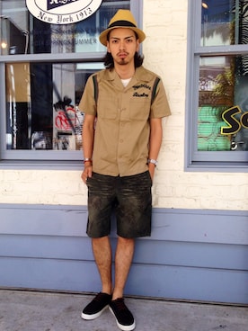 yamazakiさん（メンズ・170cm）の夏コーディネート