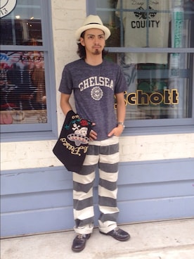 yamazakiさん（メンズ・170cm）の夏コーディネート