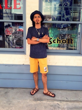 yamazakiさん（メンズ・170cm）の夏コーディネート