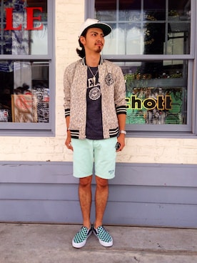 yamazakiさん（メンズ・170cm）の夏コーディネート