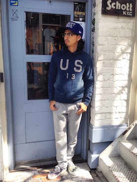 yamazakiさん（メンズ・170cm）の秋コーディネート