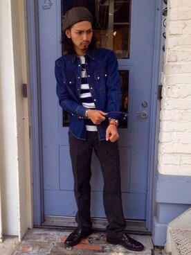 yamazakiさん（メンズ・170cm）の秋コーディネート