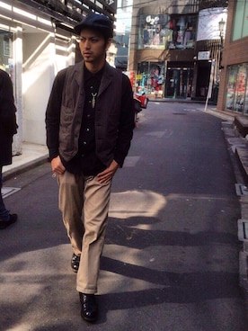 yamazakiさん（メンズ・170cm）の春コーディネート