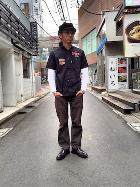 yamazakiさん(メンズ・170cm)の春コーディネート