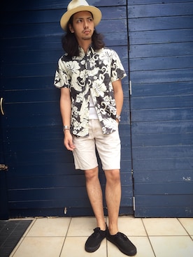 「ショーツスタイル」｜yamazakiさん（メンズ・170cm）の夏コーディネート