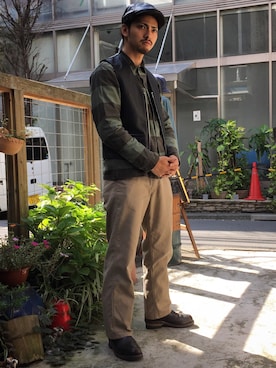 yamazakiさん（メンズ・170cm）の秋コーディネート