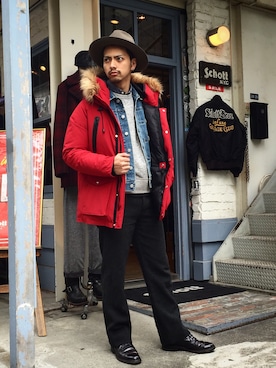 yamazakiさん（メンズ・170cm）の冬コーディネート