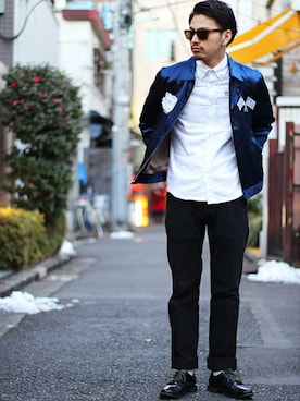 yamazakiさん（メンズ・170cm）の冬コーディネート