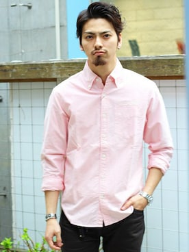 「桜」｜yamazakiさん（メンズ・170cm）の春コーディネート