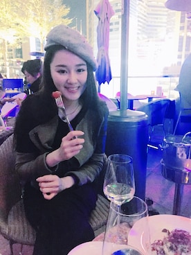 「STYLE」｜「アイテム（カバーオール）」を使った、Yeung ching🐰 さん（レディース・168cm）の冬コーディネート