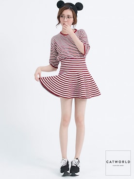 「model」｜catworldさん（レディース・160cm）の春コーディネート