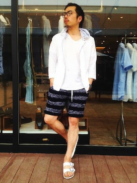 マティさん（メンズ・173cm）の夏コーディネート