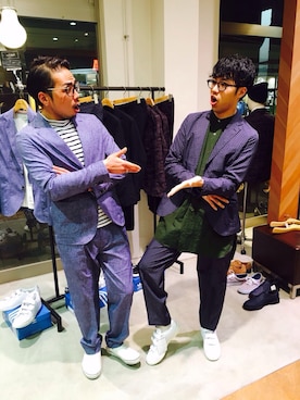 「ユニオンステーション」｜マティさん（メンズ・173cm）の春コーディネート