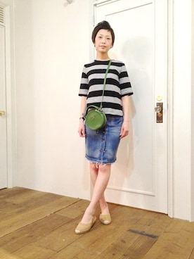 「rag & bone（ラグアンドボーン）のアイテム（その他シューズ）」を使った、メゾンフラミンゴさん（レディース・165cm）の春コーディネート