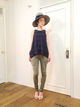「rag & bone（ラグアンドボーン）のアイテム（トップス）」を使った、メゾンフラミンゴさん（レディース・165cm）の春コーディネート
