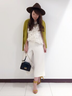 「yellow」｜hanaeさん（レディース・153cm）の秋コーディネート