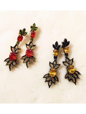 「IOSSELLIANI（イオッセリアーニ）のアイテム（ピアス（両耳用））」を使った、hanaeさん（レディース・153cm）の冬コーディネート