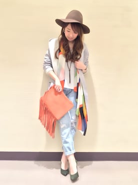 hanaeさん(レディース・153cm)の冬コーディネート