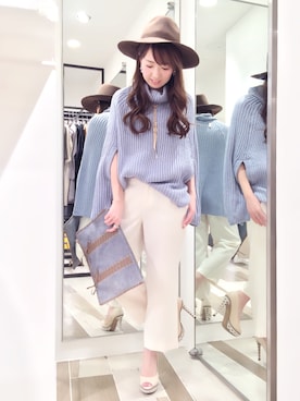 「WERNER（ワーナー）のアイテム」を使った、hanaeさん（レディース・153cm）の冬コーディネート