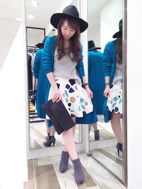 hanaeさん（レディース・153cm）の冬コーディネート