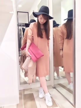 hanaeさん（レディース・153cm）の冬コーディネート