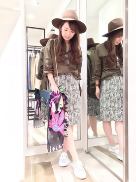 hanaeさん（レディース・153cm）の春コーディネート