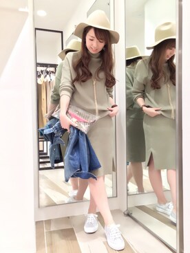 hanaeさん（レディース・153cm）の春コーディネート