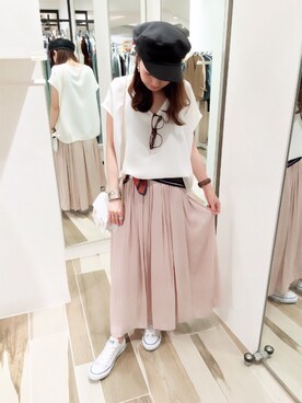 hanaeさん（レディース・153cm）の夏コーディネート