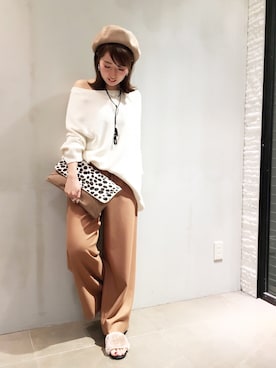 hanaeさん（レディース・153cm）の秋コーディネート