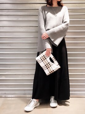 hanaeさん（レディース・153cm）の冬コーディネート